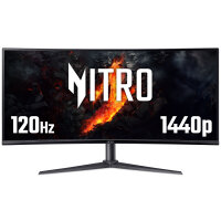 Acer NITRO XZ0 Nitro XZ340CURJ0 34" Curved WQHD 21:9 120Hz 1ms ZeroFrame FreeSync Premium Gaming Monitor