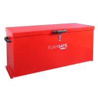 Flam Safe® Security Box - 555h x 1190w x 420d mm red