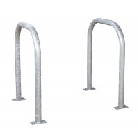 Sheffield Cycle Loops Adult 800h x 715w grouted galvanised