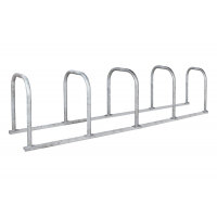 Sheffield Cycle Rack Adult galvanised 5 loops