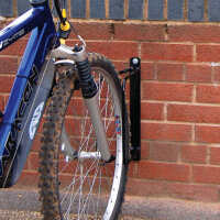 Wall Mounted Cost Saver Bike Racks 400h  x 100w x 260d mm 60 degrees
