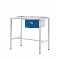 Team Leader Workstation - Single Drawer - Flat Top - H.920 W.1000 D.460mm