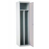 QMP Clean & Dirty Locker 1800h x 450w x 450d mm Light Grey door Camlock