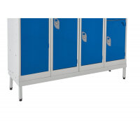 Emergency Services Locker Stand to suit - H.150 W.1800 D.600 - Light Grey