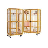 Hazardous Boxwell Storage with doors 1955h x 900w x 600d mm Plywood