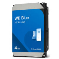 Western Digital WD Blue 3.5-Inch PC HDD internal hard drive 4 TB 5400 RPM 128 MB 3.5" Serial ATA III