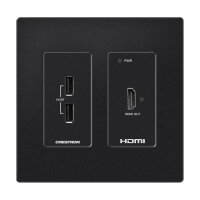 Crestron HD-RXU-4KZ-101-2G-B AV extender AV receiver Black