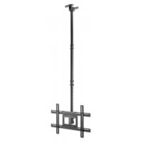 Manhattan Ceiling Mount for TV & Monitors, For screens: 37" to 65", Adjustable height: 70-157 cm, VESA compatability: all between 200x200 to 600x400mm - check the dimensions of the four mounting holes on back of screen to ensure it fits, Max 50kg, LFD, Br