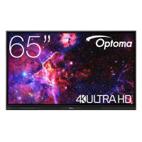 Optoma 3653RK interactive whiteboard 165.1 cm (65") 3840 x 2160 pixels Touchscreen Black