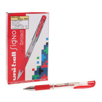 Uni Ball 0.1 mm Expositor Rollerball Red