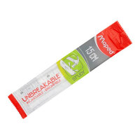 Maped Study 15cm Unbreakable Ruler - Translucent