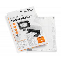 Durable BADGEMAKER Printable Table Place Name Inserts - 40 Cards - 61x150mm