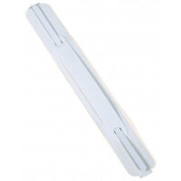 Durable FLEXIFIX Self-Adhesive Filing Strip Binding Clip Bar - 100 Pack - White