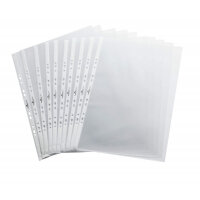 Durable Premium Punched Pockets for Table Flipcharts - 10 Pack - A3 Landscape