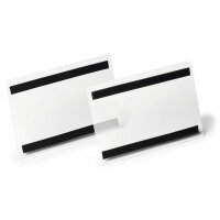 Durable Magnetic Ticket Label Holder Document Pocket - 10 Pack - A5