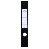 Durable ORDOFIX Adhesive Ring Binder Spine Labels - 10 Pack - 60mm Black