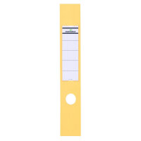 Durable ORDOFIX Adhesive Ring Binder Spine Labels - 10 Pack - 60mm Yellow