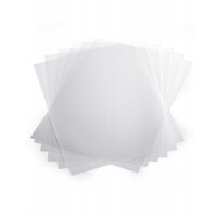 Durable Premium Clear PP Report Covers - 50 Pack - A4 Transparent