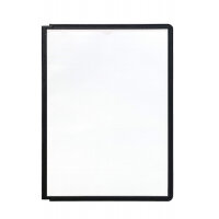 Durable SHERPA Replacement Display Panels - 5 Pack - A4 Black