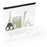 Durable Water Resistant Zip Lock Bags - 5 Pack - A5 Clear