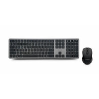 Urban Factory ONLEE: RECHARGEABLE COMBO KEYBOARD AND MOUSE - BLUETOOTH & 2.4GHZ - UK LAYOUT