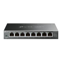 TP-Link TL-SG108S-M2 network switch Unmanaged L2 2.5G Ethernet (100/1000/2500) Desktop Black