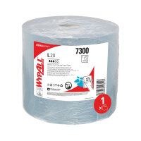 Wypall L20 General Clean Medium Duty Wipes Large Roll Blue 7300