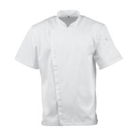Chef Works Cannes Chefs Jacket Short Sleeve - Size M