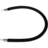 Bolero Black Rope Barrier System 1.5m