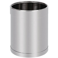 Bolero Waste Paper Bin Stainless Steel 10.2Ltr