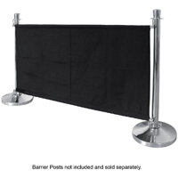 Bolero Black Canvas Barrier