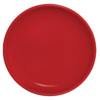 Olympia Cafe Coupe Plate Red - 200mm 8" (Box 12)