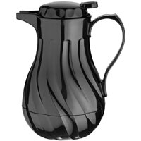 Olympia Insulated Swirl Jug Black 500ml