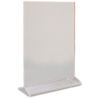 Beaumont Perspex Menu Holder Vertical A5