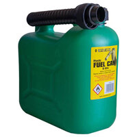 Silverhook Unleaded Petrol Can & Spout Green 5 litre