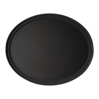 Cambro Tray Camtread Black Oval - 30x560x685mm 22x27"