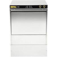Buffalo Undercounter Glasswasher with Drain Pump 500x500mm Baskets