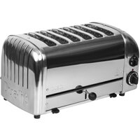 Dualit 6 Slice Vario Toaster Stainless Steel 60144