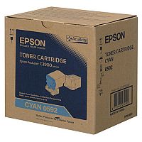 Epson S050592 Cyan Laser Toner Cartridge C13S050592 6000+ Pages Epson S050592 Cyan Laser Toner Cartridge C13S050592 6000+ Pages