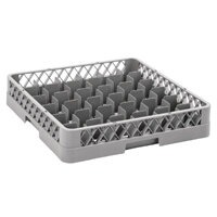 Vogue Glass Rack Grey - 100x500x500mm (36 Compartments)