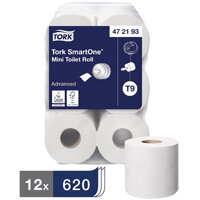 Tork Pack of 12 SmartOne Mini Toilet Rolls