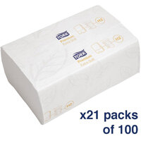 Tork Pack of 2100 Xpress ExtraSoft MultiFold Hand Towels 2Ply