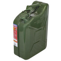 Faithfull Green Jerry Can - Metal 10 litre