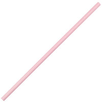 Fiesta Compostable Paper Straws Pink (Pack of 250)