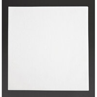 Fiesta Recyclable Premium Tablin Dinner Napkin White 40x40cm Airlaid 1/4 Fold (500 Pack)