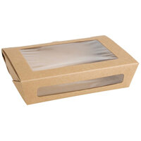Fiesta Salad Box with PET Window 1200ml (Pack of 150)