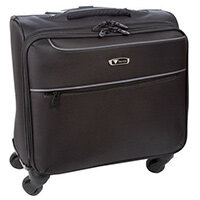 Falcon 4 Wheeled 15.6 Inch Laptop Trolley Case Black FI2562 Falcon 4 Wheeled 15.6 Inch Laptop Trolley Case Black FI2562