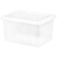 Wham Crystal Storage Box and Lid 25Ltr