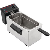 Caterlite Light Duty Single Tank Single Basket Countertop Electric Fryer 2kW