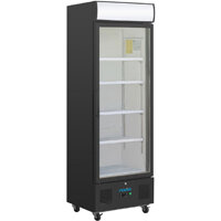 Polar G-Series Upright Display Fridge 368Ltr Black